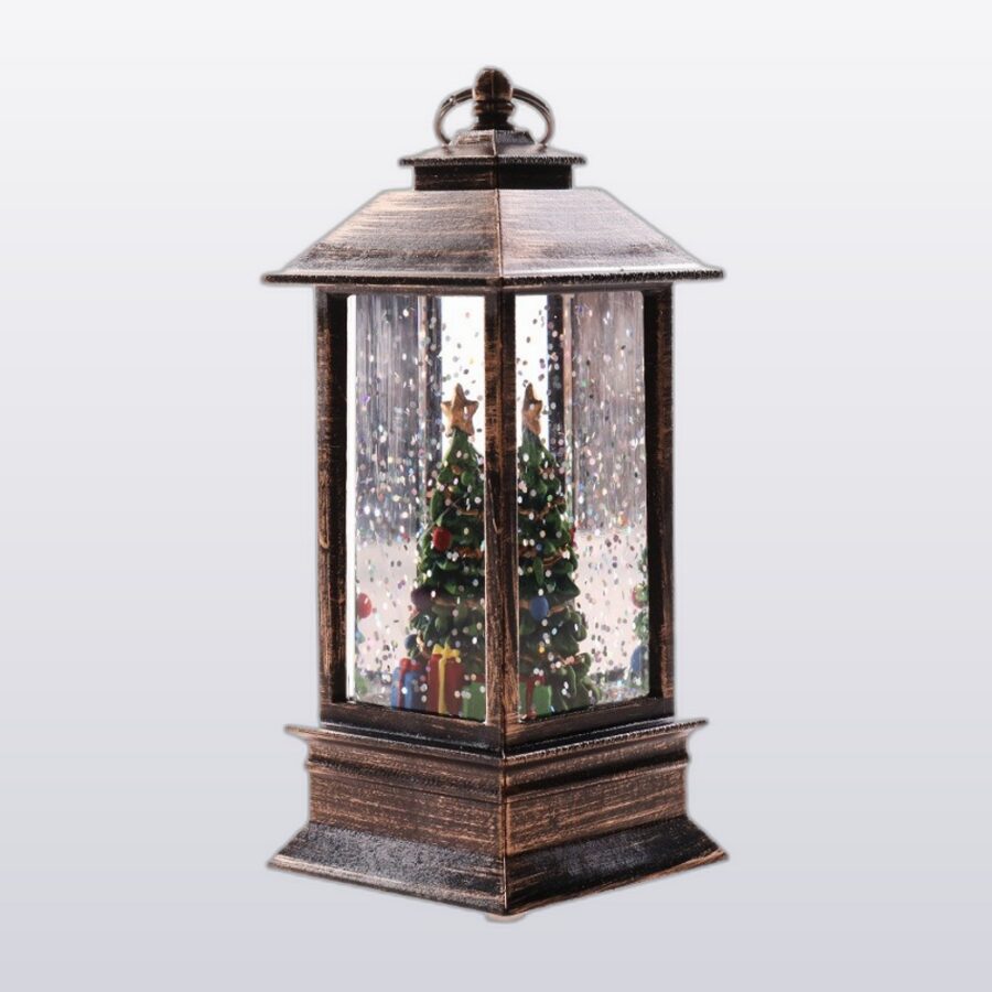 Crystal Santa Wind Lamp