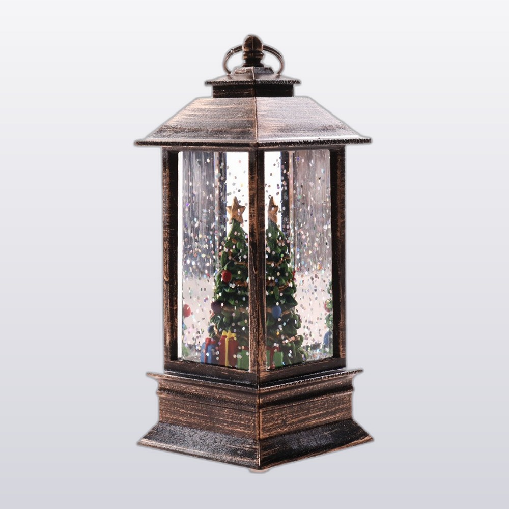 Crystal Santa Wind Lamp