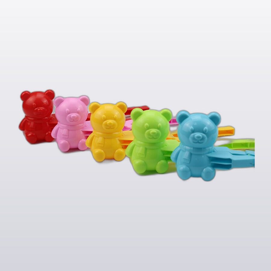 Bear Snowball Maker Clips — Set of 4