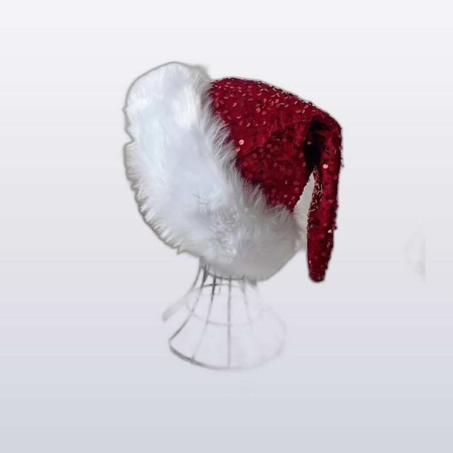 Sequin Santa Hat — Sparkle Christmas Hat