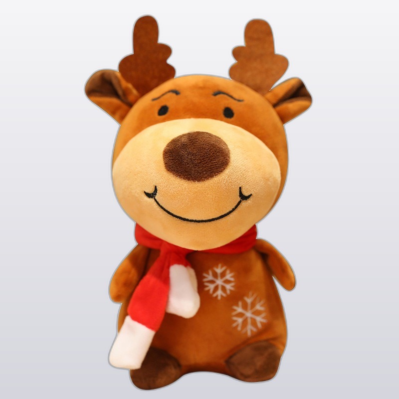 Christmas Plush Toy — Santa, Elk & Tree