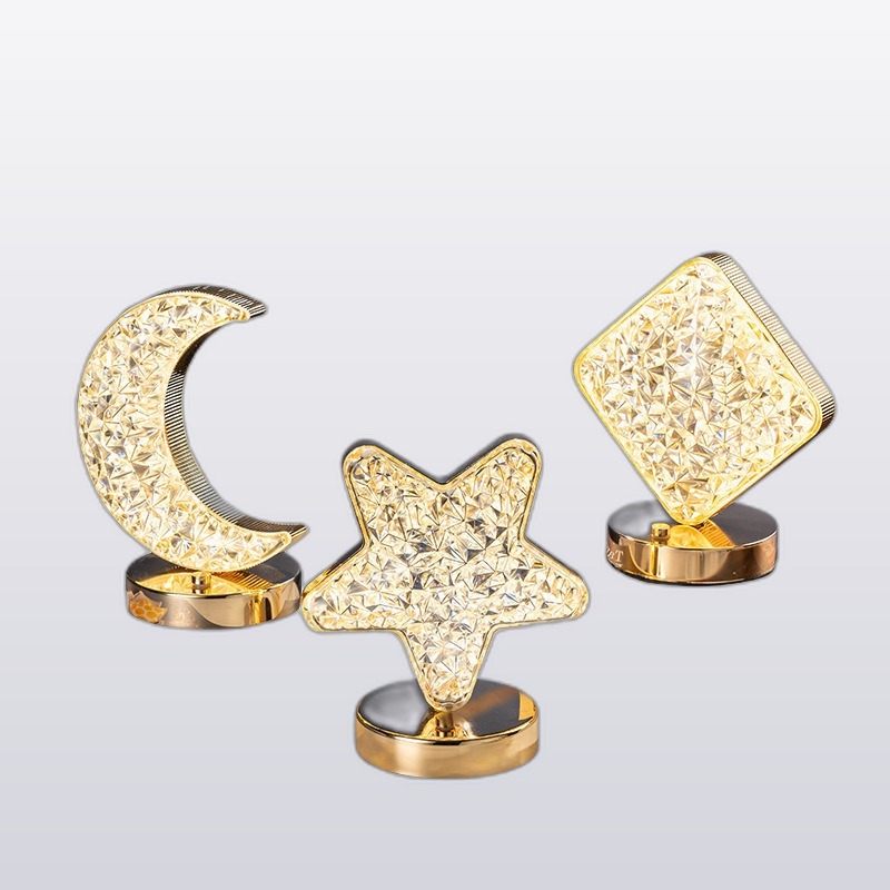 Star Moon Charging Touch Touch Small Night-light Table Lamp