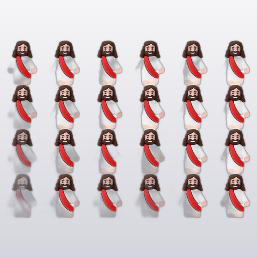 Mini Jesus Figurine Easter Decorations